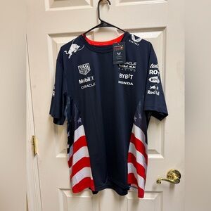 F1 Red Bull Racing Men's Navy Jersey NWT